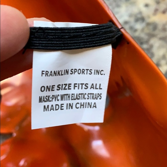 Broncos rubber face mask - Picture 3 of 3